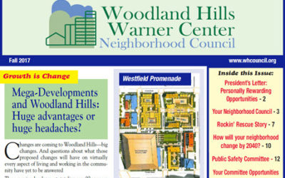 2017 Newsletter – Changes are coming to Woodland Hills