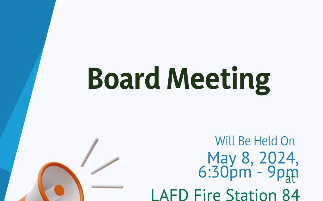 Regular Full Board Meeting – 5/8/24
