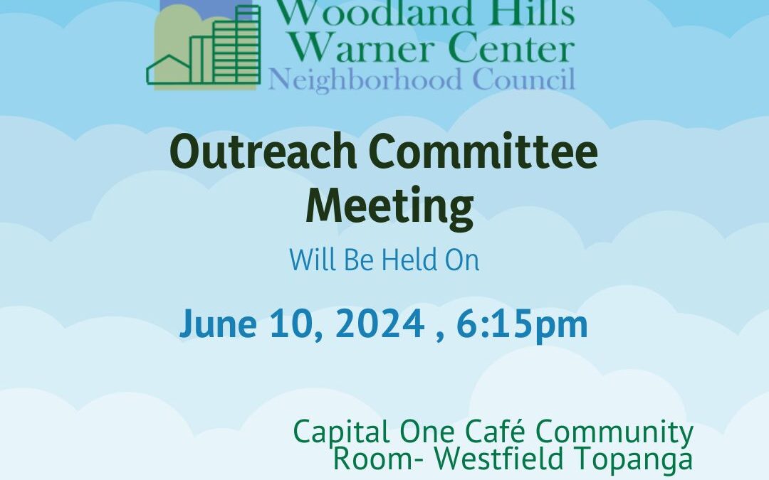 Special Outreach Committee Meeting 6/24/24