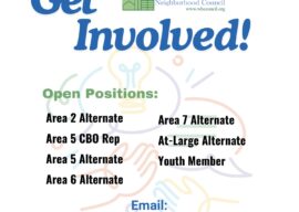 Get Involved – Open Board & Committee Positions