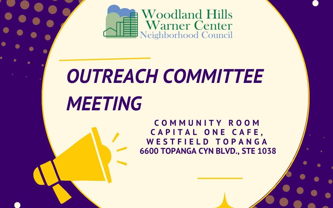 Outreach Committee Meeting 11/11/24