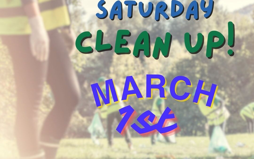 First Saturdays Neighborhood Cleanup 3/1/25