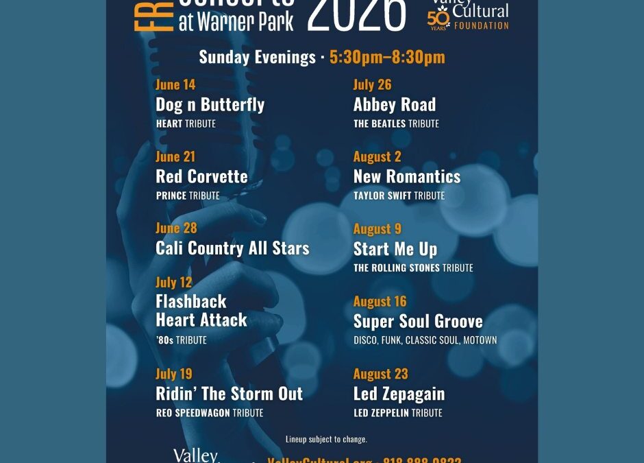 This summer from June 3 to August 26 the Woodland Hills Warner Center Neighborhood Council will be in Warner Park at Concerts on the Green.  Each Sunday, we invite you to visit our Booth. We want to hear from you!!                  The Council meets on the second Wednesday of every month. Go to our website calendar at whcouncil.org for Board and Committee meeting dates and information. Click on the dates for agendas and locations. Also click on our face book page and twitter to engage in local topics.